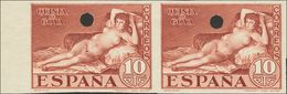 (*)499/16MTbs(2). 1930. Serie Completa, En Parejas. TALADRO MUESTRA Y SIN DENTAR. MAGNIFICA. Edifil 2015: +902 Euros - Autres & Non Classés