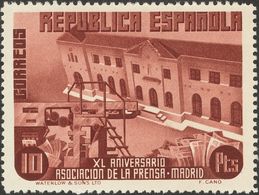 **695/10. 1936. Serie Completa. MAGNIFICA. Edifil 2019: 70 Euros - Autres & Non Classés