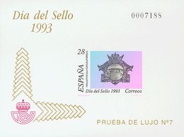 **28P. 1993. Prueba De Lujo. DIA DEL SELLO 1993. MAGNIFICA. Edifil 2019: 18 Euros - Otros & Sin Clasificación