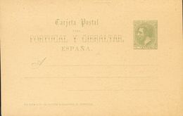 (*)EP13, EP14. 1884. 5 Cts Verde Sobre Tarjeta Entero Postal Y 5 Cts+5 Cts Sobre Tarjeta Entero Postal. MAGNIFICAS. Edif - Sonstige & Ohne Zuordnung