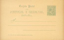 (*)EP25, EP26. 1890. 5 Cts Verde Sobre Tarjeta Entero Postal Y 5 Cts+5 Cts Verde Sobre Tarjeta Entero Postal, De Ida Y V - Andere & Zonder Classificatie