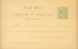 (*)EP25, EP26. 1890. 5 Cts Verde Sobre Tarjeta Entero Postal Y 5 Cts+5 Cts Verde Sobre Tarjeta Entero Postal, De Ida Y V - Otros & Sin Clasificación