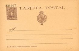 (*)EP37, EP38. 1901. 10 Cts Castaño Sobre Tarjeta Entero Postal Y 15 Cts+15 Cts Pizarra Sobre Tarjeta Entero Postal, De  - Sonstige & Ohne Zuordnung