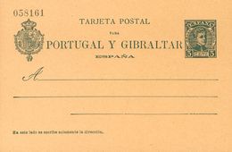 (*)EP43, EP44. 1903. 5 Cts Verde Azul Sobre Tarjeta Entero Postal Y 5 Cts+5 Cts Verde Azul Sobre Tarjeta Entero Postal,  - Andere & Zonder Classificatie
