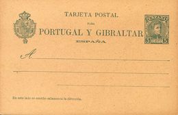 (*)EP43SN. 1903. 5 Cts Verde Sobre Tarjeta Entero Postal. SIN NUMERACION. MAGNIFICA Y RARISIMA. Edifil 2017: 935 Euros - Other & Unclassified