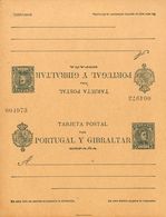 (*)EP44. 1903. 5 Cts+5 Cts Verde Azulado Sobre Tarjeta Entero Postal, De Ida Y Vuelta (plancha). MAGNIFICA. Edifil 2019: - Andere & Zonder Classificatie
