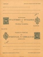 (*)EP44. 1903. 5 Cts+5 Cts Verde Azulado Sobre Tarjeta Entero Postal, De Ida Y Vuelta (plancha). MAGNIFICA. Edifil 2019: - Other & Unclassified