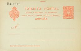 (*)EP47, EP48. 1904. 10 Cts Naranja Sobre Tarjeta Entero Postal Y 10 Cts+10 Cts Naranja Sobre Tarjeta Entero Postal, De  - Sonstige & Ohne Zuordnung