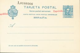 (*)EP61/63. 1931. Juego Completo De Tres Las Tarjetas (sencillas) Entero Postales De 15 Cts Lila Y 25 Cts Azul (una En R - Andere & Zonder Classificatie