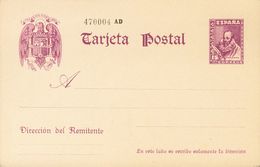 (*)EP82. 1938. 15 Cts Violeta Sobre Tarjeta Entero Postal. MAGNIFICA. Edifil 2019: 89 Euros - Andere & Zonder Classificatie