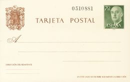 (*)EP90. 1962. 70 Cts Verde Sobre Tarjeta Entero Postal. MAGNIFICA. Edifil 2019: 51 Euros - Sonstige & Ohne Zuordnung