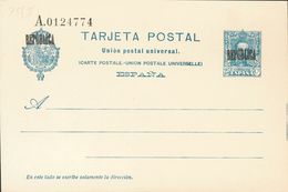 (*)EPB5/6. 1931. 15 Cts Lila Y 25 Cts Azul Sobre Tarjetas Entero Postales De BARCELONA (Emisiones Locales Republicanas). - Autres & Non Classés
