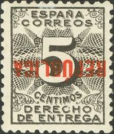 *1/9hi. 1931. Serie Completa. Variedad SOBRECARGA INVERTIDA. MAGNIFICA Y MUY RARA. Edifil 2017: 340 Euros - Other & Unclassified