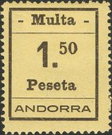 *. (1940ca). Serie Completa (5 Cts, 10 Cts, 15 Cts, 25 Cts, 30 Cts, 50 Cts, 1 Pts Y 1'50 Pts). MULTA. MAGNIFICA. - Otros & Sin Clasificación