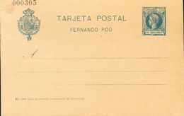 (*)EP17, EP18. 1903. 10 Cts Azul Sobre Tarjeta Entero Postal Y 10 Cts+10 Cts Azul Sobre Tarjeta Entero Postal, De Ida Y  - Andere & Zonder Classificatie