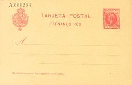 (*)EP19, EP20. 1905. 10 Cts Carmín Sobre Tarjeta Entero Postal Y 10 Cts+10 Cts Carmín Sobre Tarjeta Entero Postal, De Id - Autres & Non Classés