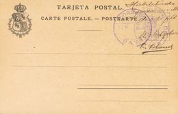 º. 1902. Tarjeta Postal Provisoria Con Indicación Manuscrita "Habilitado Para Un Sello De 0'10 Pts" Con Marca SUBGOBIERN - Andere & Zonder Classificatie