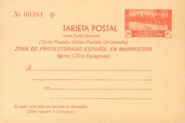 (*)EP24, EP25. 1935. 30 Cts Rojo Sobre Tarjeta Entero Postal Y 30 Cts+30 Cts Rojo Sobre Tarjeta Entero Postal, De Ida Y  - Other & Unclassified