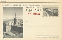 (*)EP32. 1942. 20 Cts Gris Sobre Tarjeta Entero Postal. MAGNIFICA Y RARA. Edifil 2019: 230 Euros - Other & Unclassified