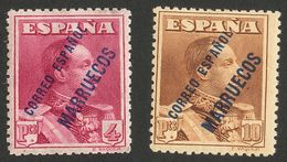 *48/62. 1929. Serie Completa (excelentes Centrajes, Una De Las Mejores Que Hemos Subastado). EMISION DEL CONGRESO DE LA  - Marocco Spagnolo