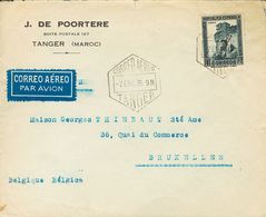 Sobre 114/27. 1939. Serie Completa. Sobre No Circulado. MAGNIFICO. - Marocco Spagnolo