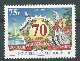 Nouvelle-Calédonie 2017 - 70 Ans Du Club Philatélique Cagou - Ungebraucht