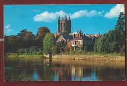 UK.- HEREFORD. THE CATHEDRAL. Wye. - Herefordshire