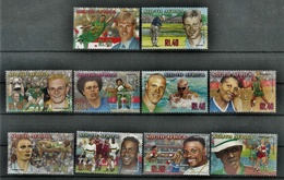 AFRICA DEL SUR 2001 - SUDAFRICA - GRANDES DEPORTISTAS SUDAFRICANOS - YVERT Nº 1133-1142** MICHEL 1328-1347** - Unused Stamps