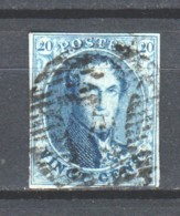 Belgium 1858 Mi 8-I Canceled (2) - 1849-1865 Médaillons (Autres)