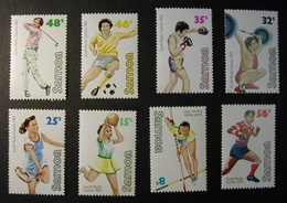 SAMOA 1983 - DEPORTES - YVERT 529-536** - MICHEL 508-515** - Springreiten