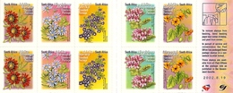 SOUTH AFRICA, 2002, Booklet 63b,  Flowerbooklet, 19.08.2002 - Markenheftchen