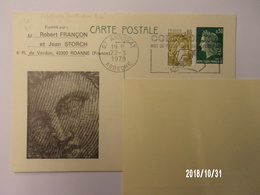 420 CP Type Marianne De Cheffer 30 C.. Vert - Cartes Postales Repiquages (avant 1995)