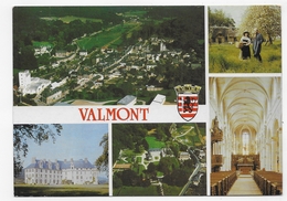 VALMONT - MULTIVUES - PAPIER COLLE AU DOS -  CPM GF VOYAGEE - Valmont