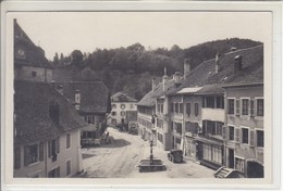 ROMAINMÔTIER - RUE ET VIEILLE VOITURE - N/C - Romainmôtier-Envy