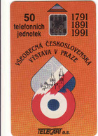 Czechoslovakia 1991 Exposition Prague 1991, 50 Units, Nr. 11/91 SL 5, - Tchécoslovaquie