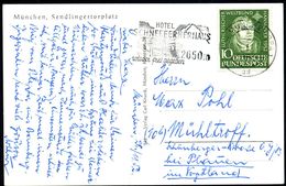 (13 B) MÜNCHEN BPA 1/ Ad/ HOTEL/ SCHNEEFERNERHAUS/ 2650m/ Wieder Frei Gegeben 1952 (27.11.) Seltener MWSt. = Hotel Schne - Unclassified