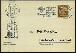 BERLIN SW 11/ Au/ NSFK/ Das NS-Fliegerkorps/ ..Deutschlandflug../ 22.-29.Mai 1938 (Mai) Seltener MWSt = Ikarus (= NSFK-L - Mitología