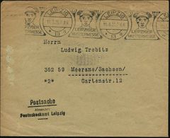 LEIPZIG/ *13a/ LEIPZIGER/ MUSTERMESSE 1920 (11.3.) Seltener U. Gesuchter BdMWSt = Merkurkopf , Enger Abstand Klar Gest.  - Mythologie