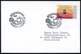 SCHWEDEN 1979 (29.7.) SSt: SÖDERKÖPING/HUSBY-LÄGRET = Wikingerschiff (= Scout-Lager), Ausl.-Brief - Burgen, Schlösser &  - Andere & Zonder Classificatie