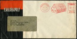 WUNSTORF/ BAUE/ MIT/ FULGURIT 1941 (9.7.) AFS = Haus Mit Fulgurit-Dach Klar Auf Zweifarbigem Reklame-Bf.: FULGURIT (Dü.E - Other & Unclassified