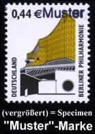 B.R.D. 2002 (Dez.) Bauwerke, 44 C. Philharmonie (Berlin), 45 C. Tönninger Packhaus U. 55 C. Alte Oper (Frankfurt/M.) Je  - Monuments