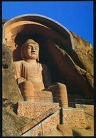 CHINA (VR) 1988 130 F. Flp.-BiP Buddha: Buddha In Der Xumishan-Grotte (in Ningxin) Ungebr. - Volkswagen / K.d.F.-Wagen / - Altri & Non Classificati