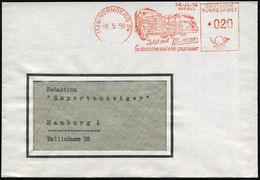 (13a) NÜRNBERG 24/ M-A-N/ DIESEL/ Jetzt M.M-MOTOR/ Geräuscharm U.noch Sparsamer 1958 (8.5.) AFS = LKW U. Omnibus , Rs. A - Camions
