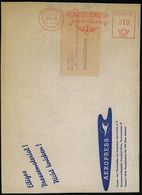 (13b) MÜNCHEN 3/ ZÜNDAPP/ Zuverlässig 1955 (29.6.) AFS = Firmen-Logo (geflügeltes "Z") Auf Gr. Bedarfs-Vs.: Deutscher Ae - Motorfietsen