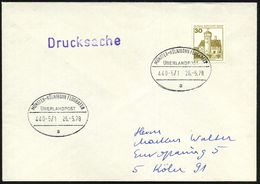 MÜNSTER-KÖLN-BONN FLUGHAFEN/ ÜBERLANDPOST/ 440-5-1/ A 1978 (27.5.) Oval-Steg , Klar Gest. Inl.-Brief (Mi.534) - Martin L - Coches