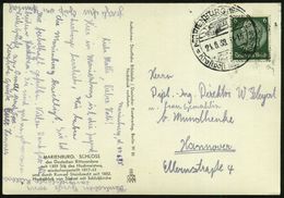 MARIENBURG(WESTPR) 2/ Visumfrei/ 3 Mal Tägl./ Kraftpost Nach Danzig 1938 (21.6.) HWSt = Kraftpost-Omnibus , Klar Gest. S - Auto's