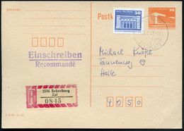 2336 BAKENBERG/ B/  Z E L T P L A T Z 1989 (28.8.) Seltener 1K + Sonder-RZ: 2336 Bakenberg / Z P L = Zeltplatz (im Ort T - Other & Unclassified