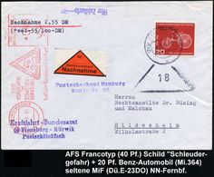 (24b) FLENSBURG-MÜRWIK/ SEID/ VORSICHTIG/ IM/ STRASSEN-/ VERKEHR/ Kraftsfahrt-Bundesamt.. 1961 (9.9.) AFS 040 Pf. = Verk - Accidentes Y Seguridad Vial