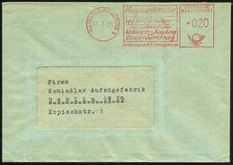 (24a) HAMBURG-ALTONA 1/ Kupple Unfallsicher/ M.automatischer/ Anhänger-Kupplung.. 1959 (31.3.) Dekorativer AFS  = LKW Ku - Accidents & Sécurité Routière