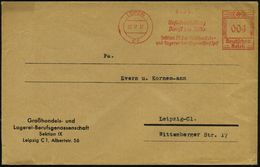 LEIPZIG/ C 1/ Unfallverhütung/ Dienst Am Volke/ Sektion IX. D.Großhandels-/ U.Lagerei-Berufs-genossenschaft 1937 (22.12. - Unfälle Und Verkehrssicherheit